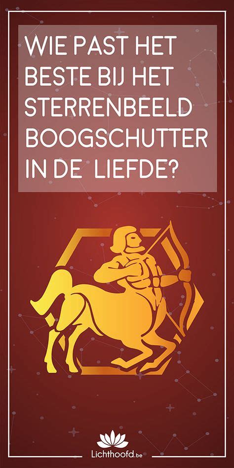 match boogschutter|Liefdeshoroscoop van de boogschutter